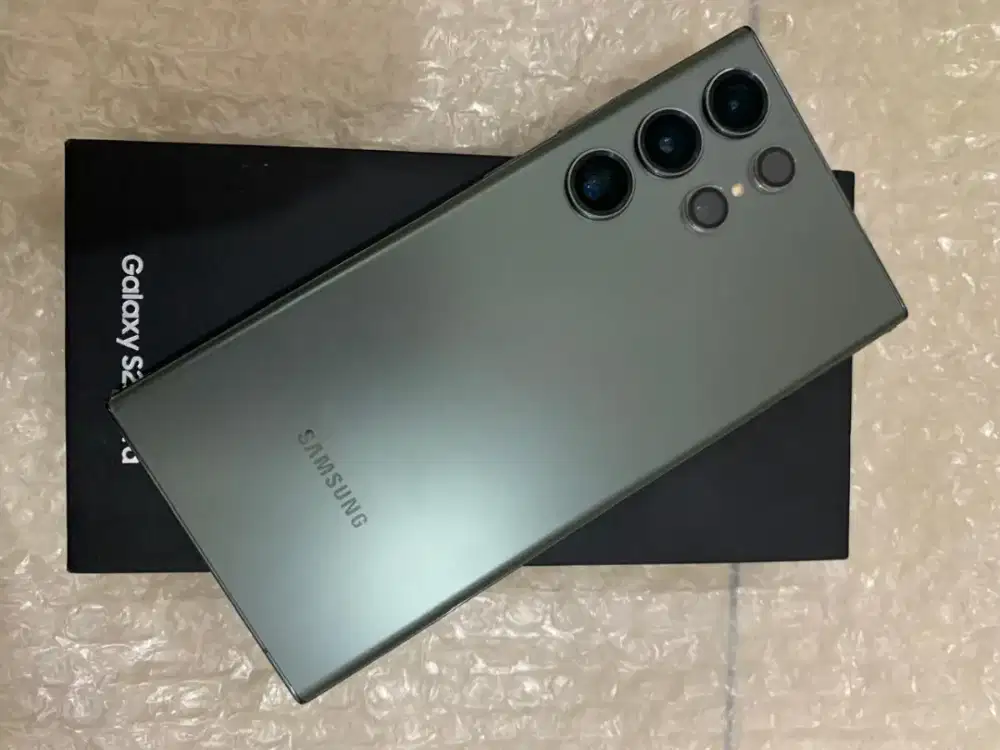 Samsung S23 ultra green ram 12/512 sein fulset