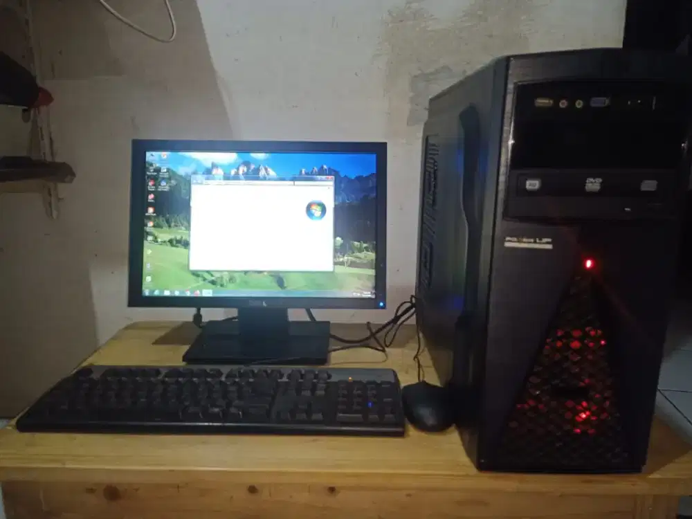 DIJUAL CPU + MONITOR BEKAS