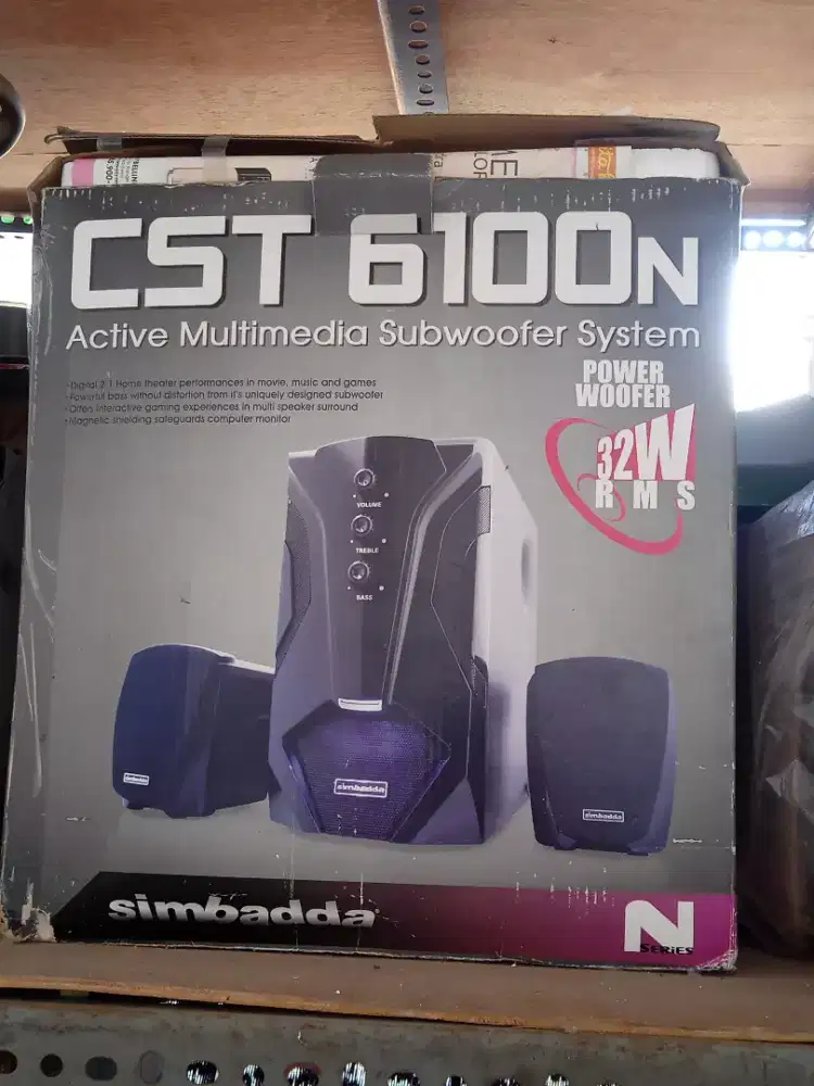 Subwoofer multi,kondisi baik