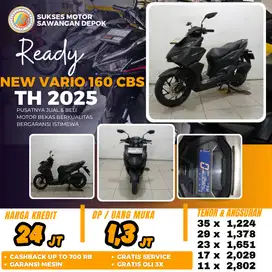 PROMO CASH KREDIT HONDA NEW VARIO 160 CBS TH 2025 MULUS BERGARANSI