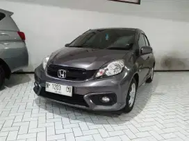Honda Brio Satya E 1.2L AT Tahun 2017 Abu-abu Metalik