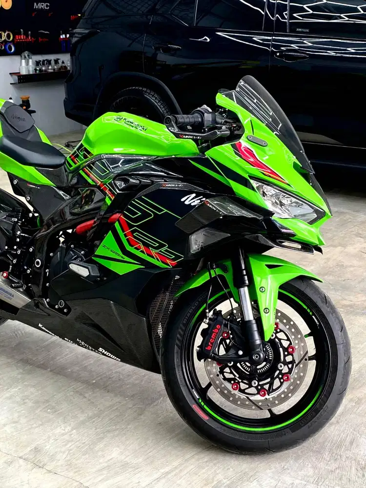 KAWASAKI ZX25RR LIME GREEN KRT EDITION FULL MODS