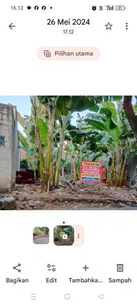 JUAl TANAH KAVLING SHM