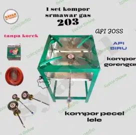 Kompor Semawar api jos jorojos