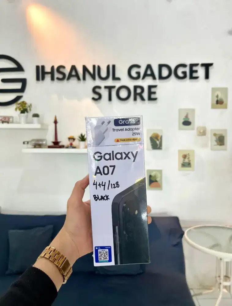 (BARU) SAMSUNG A07 RAM 4+4/128 GRATIS CASING
