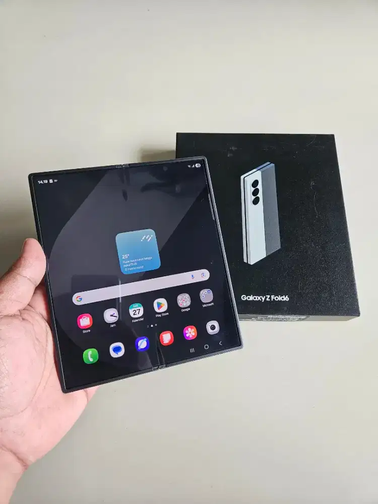 Samsung Z Fold 6 5G 12/256 Crafted Black Garansi Resmi Aktif Murah