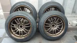 Djual velg work kiwami R18
