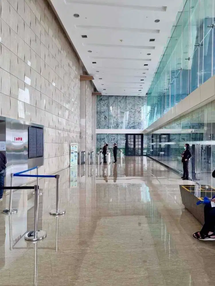 Dijual murah ruang kantor 150m2 + 100m2 di Alamanda tower, CITY VIEW
