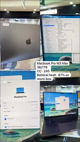 Macbook Pro M3 Max 16” IBOX