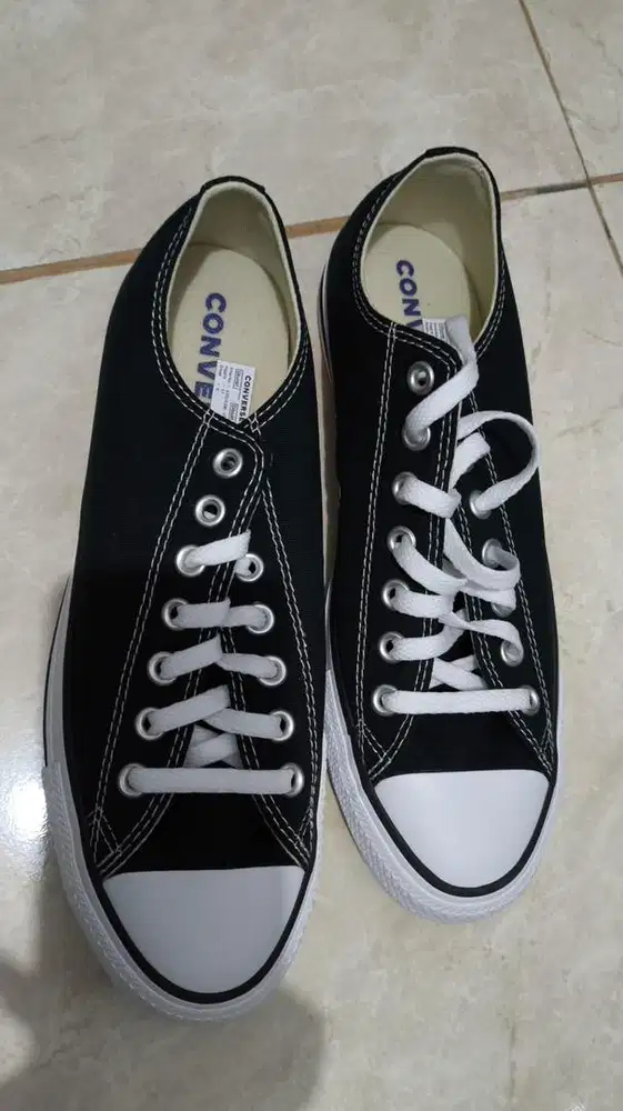 CONVERSE CHUCK TAYLOR ALL STAR BLACK White Size 8,5 (42)