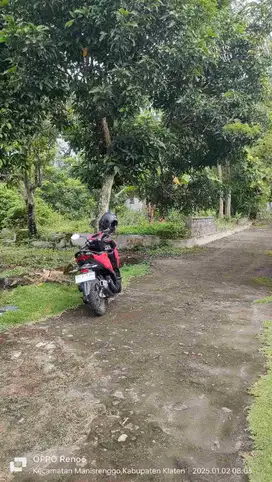 Dijual Tanah pekarangan di manisrenggo lokasi strategis
