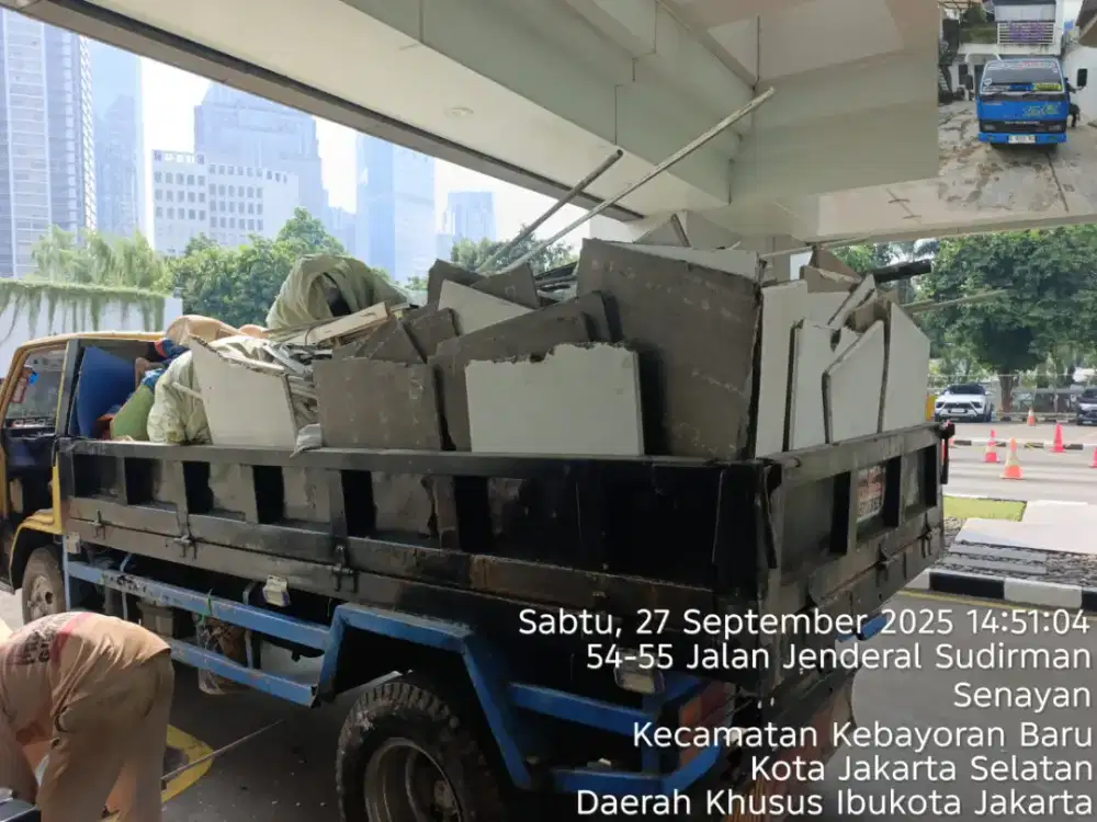 Jasa angkut puing dan buang tanah