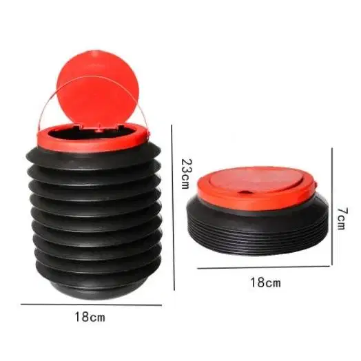 Car Folding Trash Can Foldable Waterproof Tempat Sampah Mobil Lipat