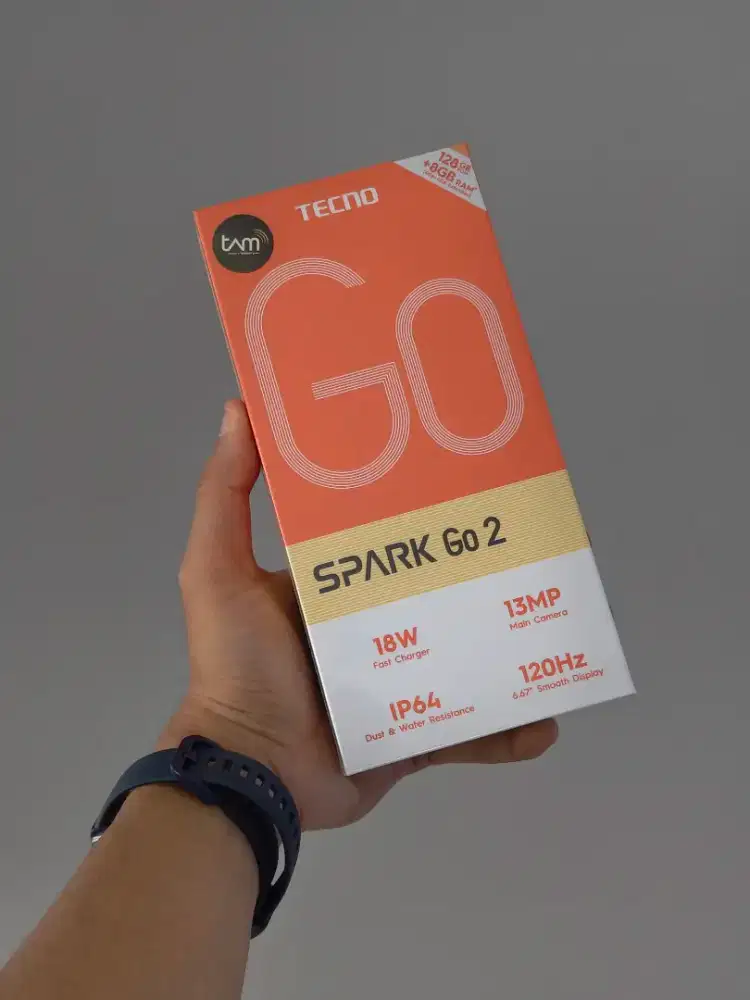 Tecno Spark Go 2 4/128GB (new) *BISA COD/DIANTAR #fastrespon Wa