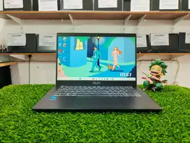 Laptop bekas MSI MODERN 14-C11M Intel Core i3-1115G4 Ram 8GB