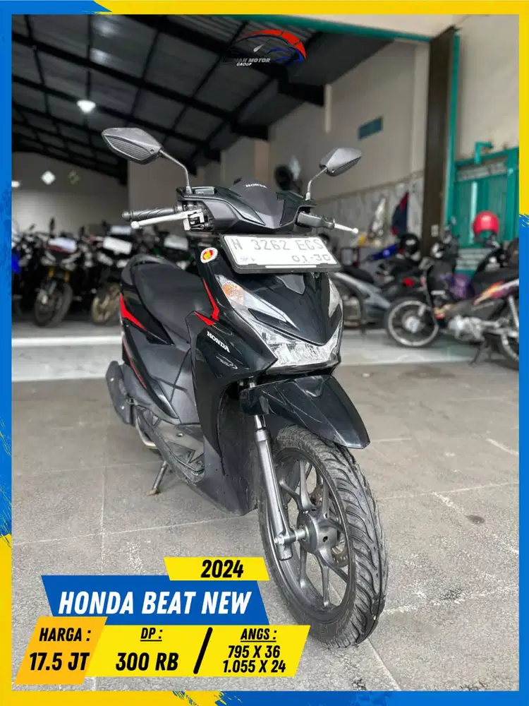 HONDA BEAT NEW 2024 LIKE NEW MASZEHH HIKMAH MOTOR KEPUH