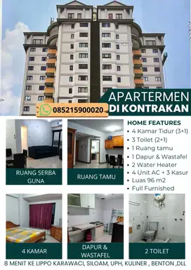 DI SEWAKAN APARTEMEN FAIRWAY MURAH KARAWACI