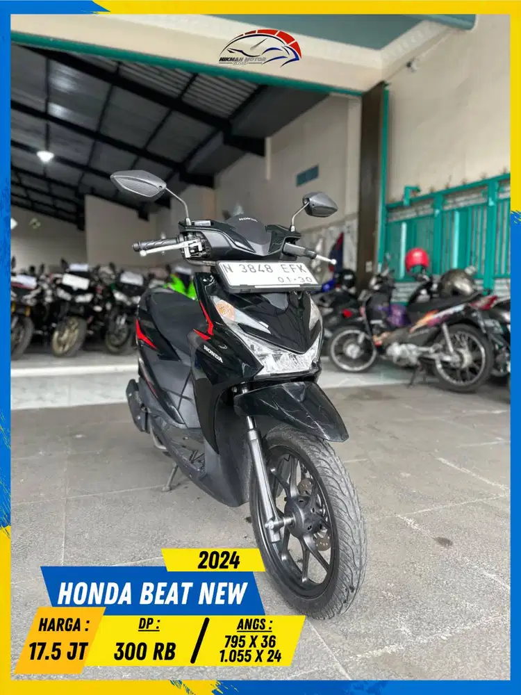 HONDA BEAT NEW 2024 LIKE NEW MASZEHH HIKMAH MOTOR KEPUH