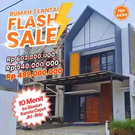 Rumah 2 Lt di Ngamprah Dekat Pemkab KBB, Toll Padalarang, Whoosh, Promo 1 Unit Terakhir
