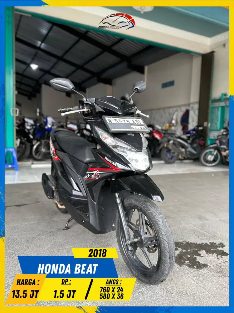 HONDA BEAT 2018 MURAH MERIAH MASZEHH HIKMAH MOTOR KEPUH