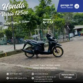 Honda Vario 125cc Pgm_Fi Cbs Tahun 2017 Pajak Off