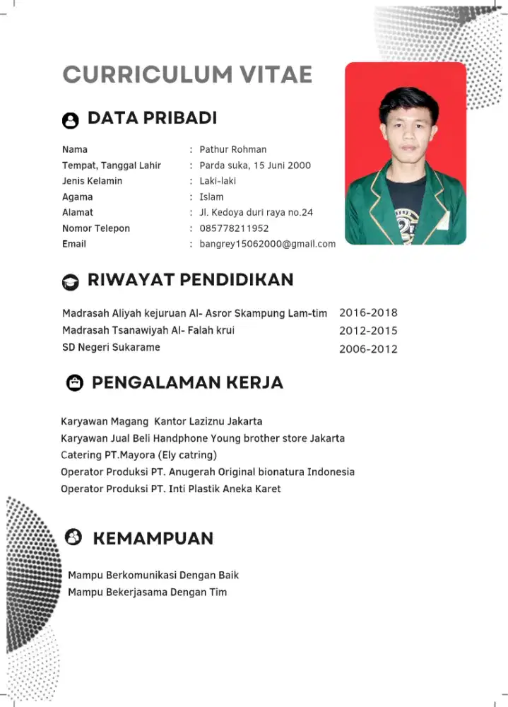 MENCARI LOWONGAN PEKERJAAN