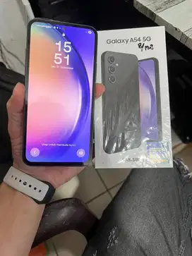 Samsung a54 5G 8/128 super istimewah fullset mulus kabel masih baru