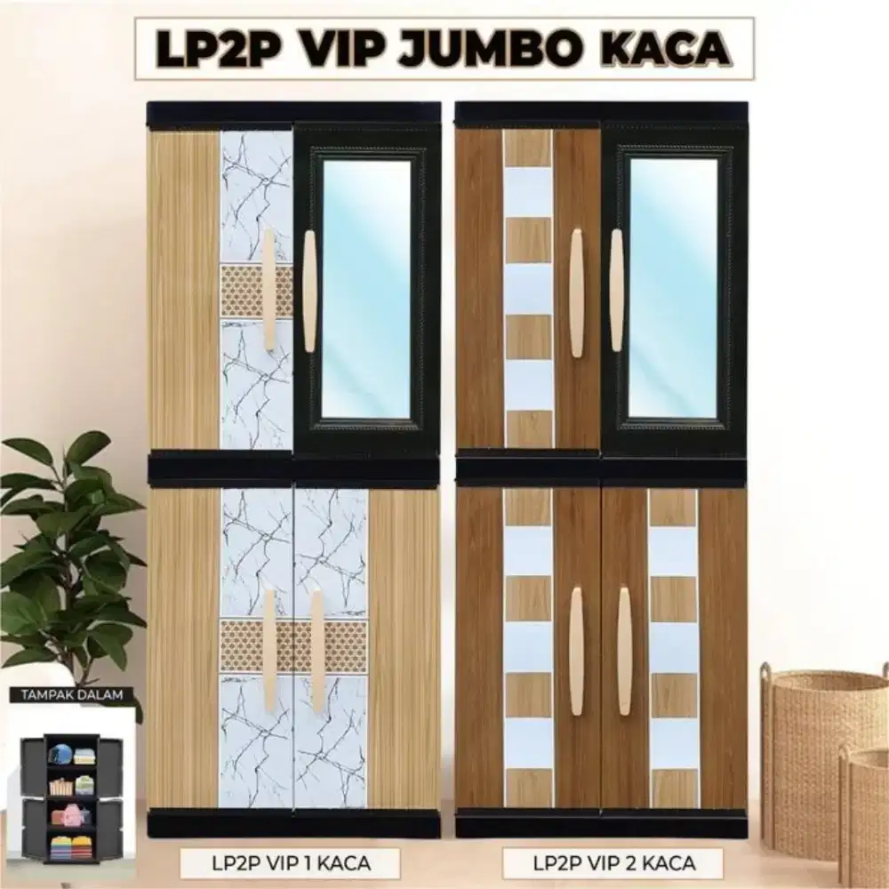 Promo Lemari Plastik Akako Type Rak Semua Murah Area Jogja (dwi)