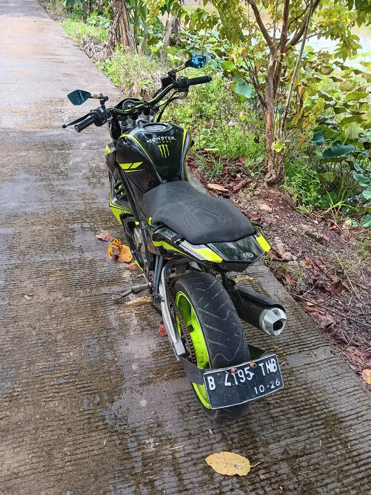 Vixion 2016 ss lengkap plat b jaktim pajak off 3 th
