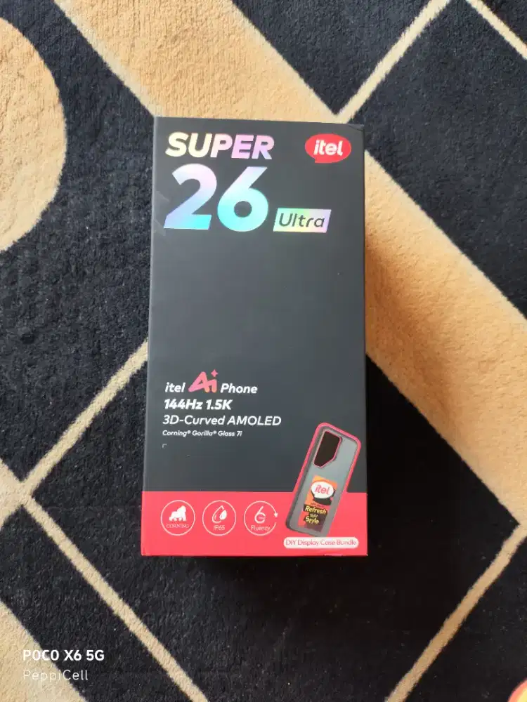 Itel S26 Ultra 8/256 GB - 3D Curved AMOLED + Free Case