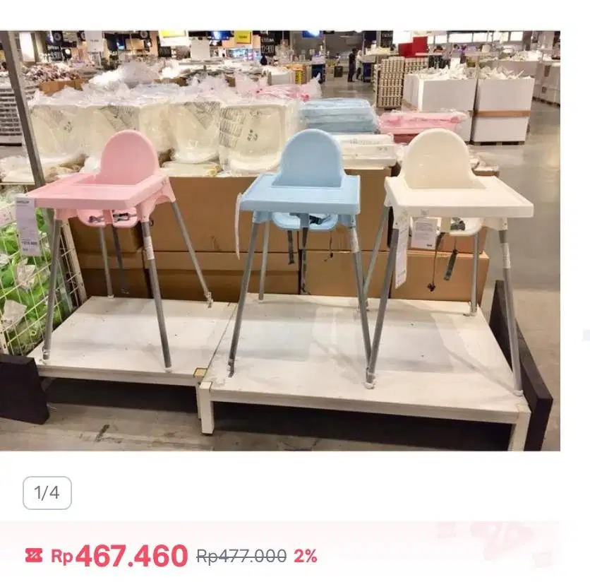 Antilop Ikea Kursi Makan Anak Kursi Makan Bayi Ikea Antilop Blue