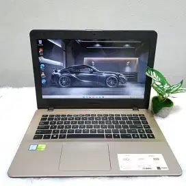 ASUS X441UR CORE I5 8250U NVIDIA 930MX 2GB RAM 8GB SSD 512GB LAYAR 14