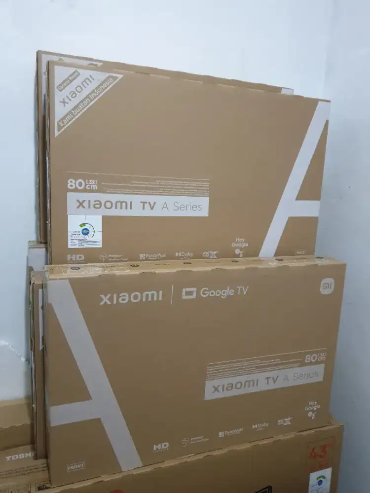 XIAOMI GoogleTV Digital 32 inch. BARU, bisa COD + Setting