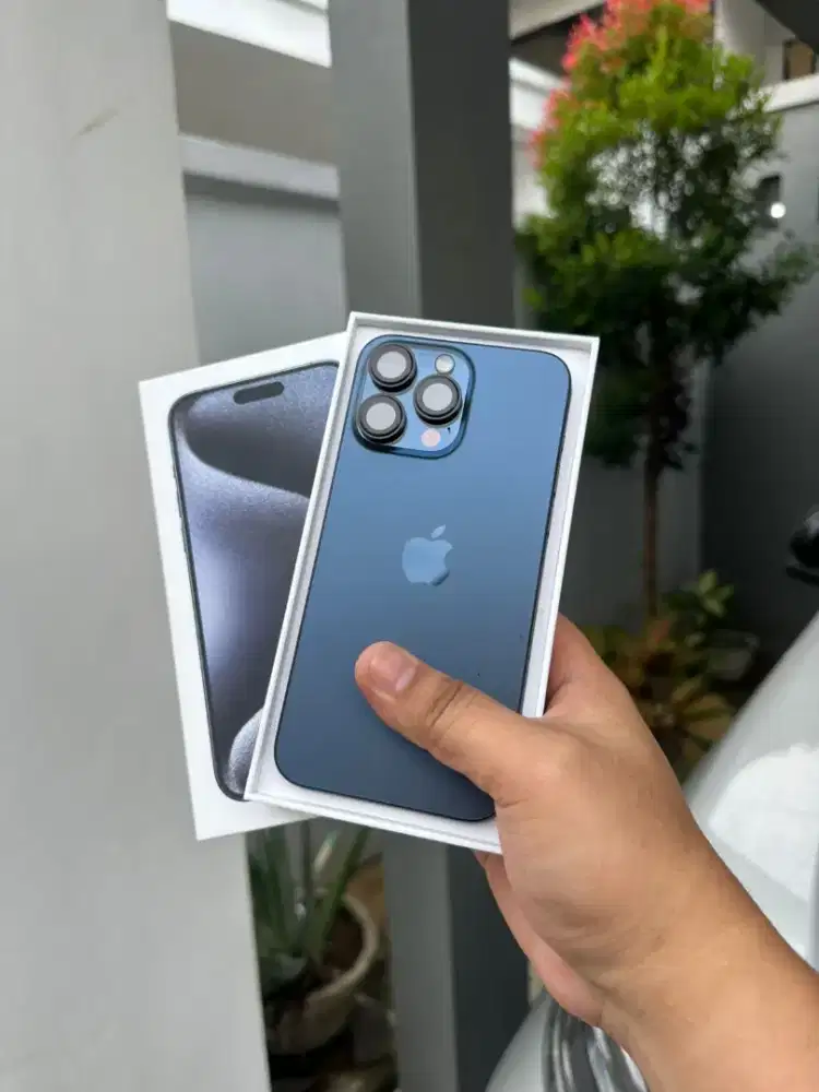 iPhone 15 Promax 256gb iBox Resmi Fullset Original