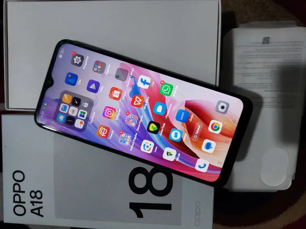OPPO A18 128GB LENGKAP MULUS Nego