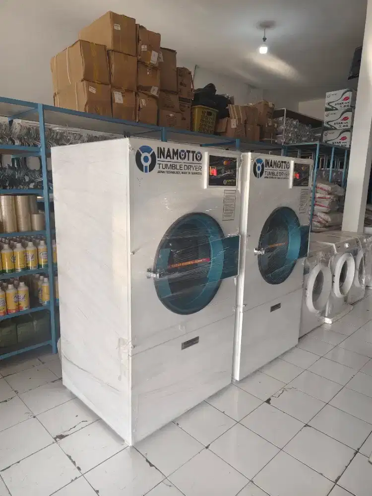 MESIN CUCI PENGERING DAN SETRIKA UAP KREDIT TANPA DP CUKUP KTP