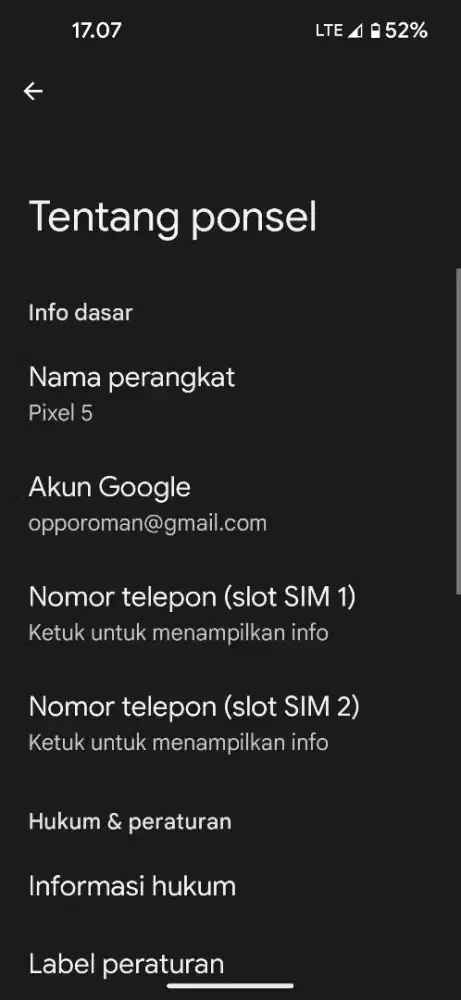 Tt bt pixel 5 fullset mulus 8/128gb bea cukai no reset