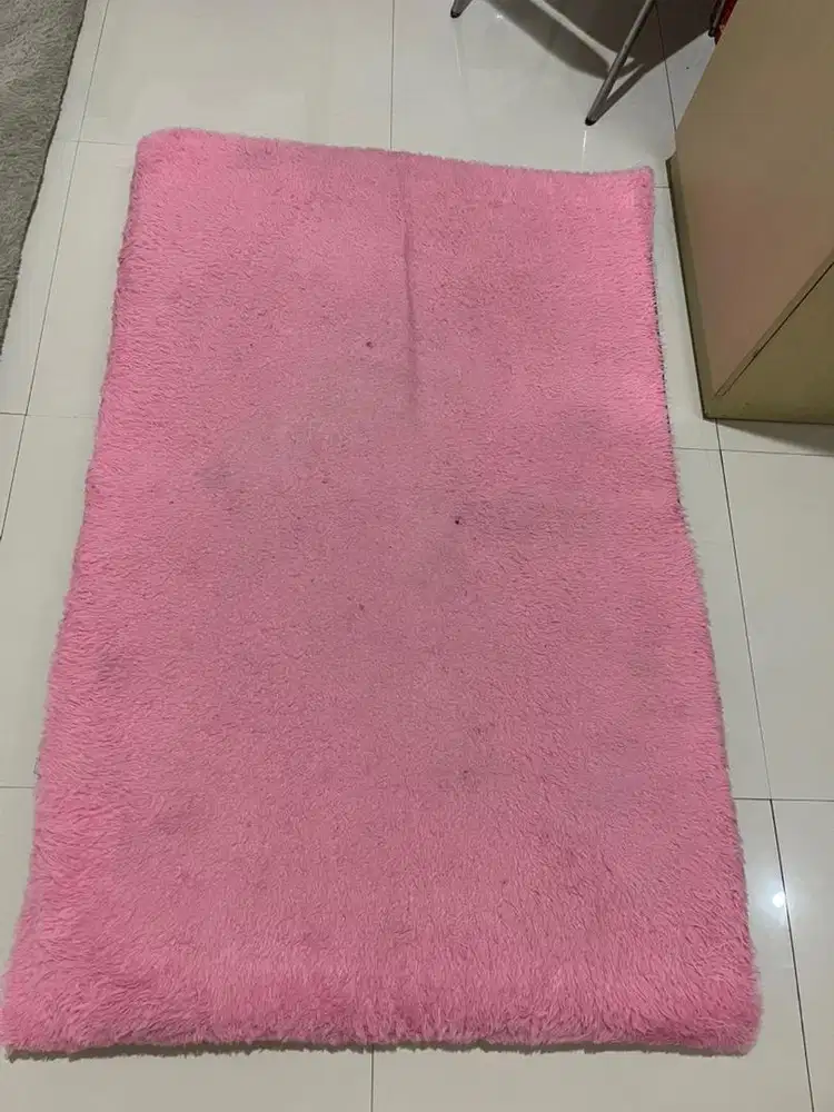 karpet pink anti slip