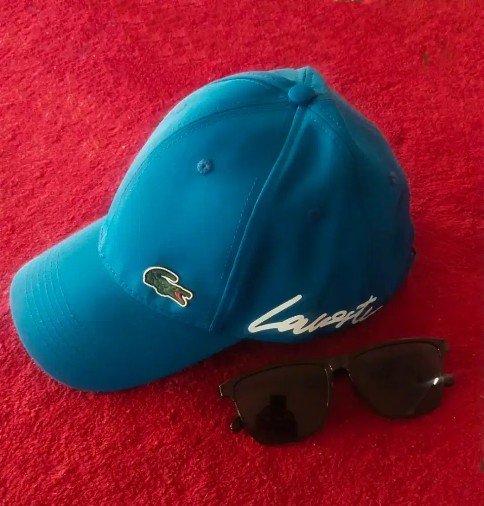 TOPI LACOSTE SPORT, Elegan, Ekslusif, Bergaya, & Nyaman