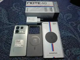 Infinix Note 40 Racing 8+8+/256 NFC Fulset Mulus
