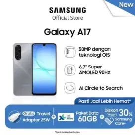 NEW GALAXY A17 | RAM 16 | internal 256| bisa kredit tanpa dp