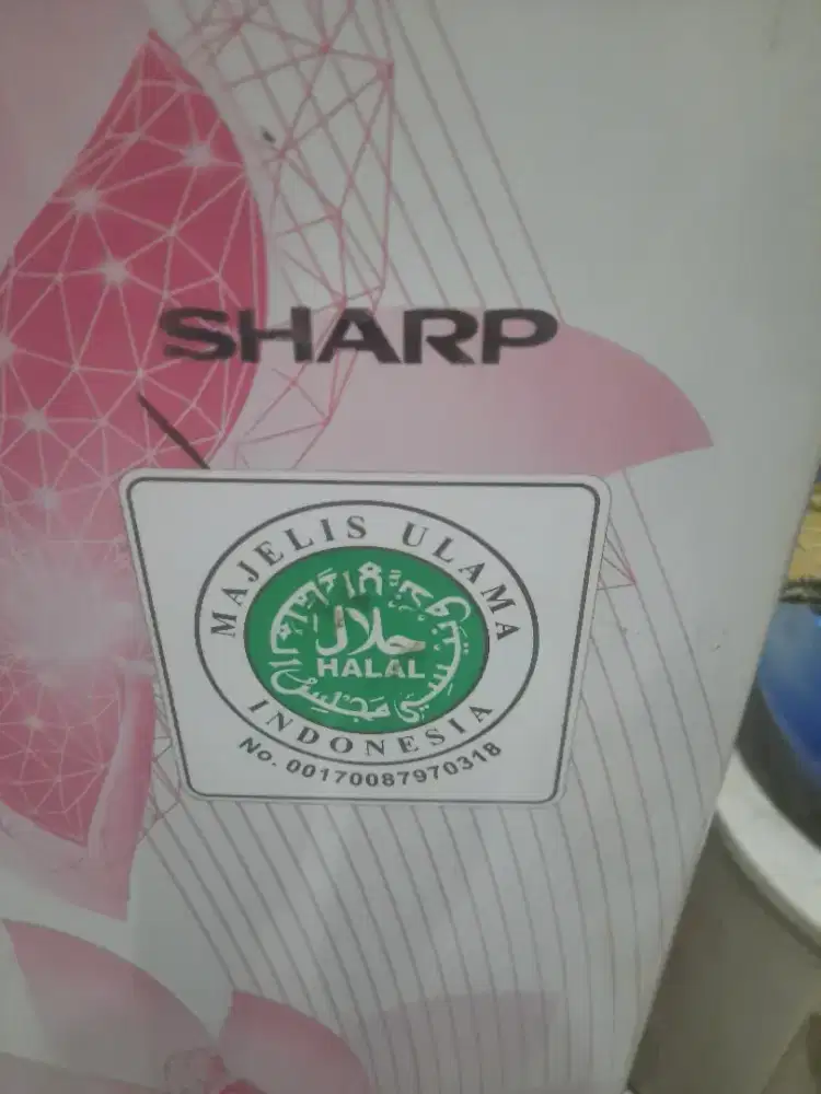 Sharp 1 pintu dijual cepat
