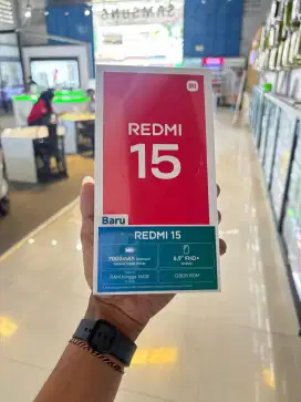 Redmi 15 ram 8+8/128 sejutaan saja