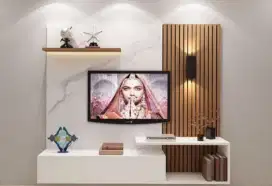 Backdrop TV Minimalist Custom