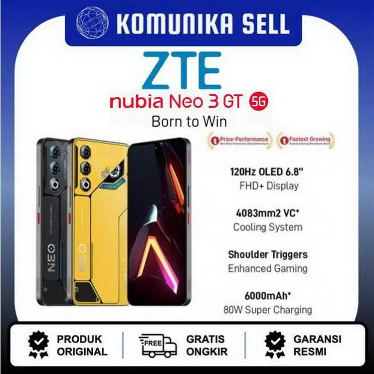 ZTE nubia Neo 3 GT 5G - 8GB/256GB