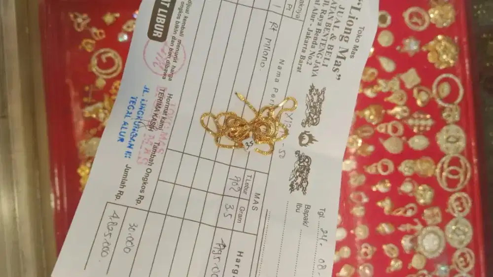 Terima Jual beli emas dari toko lain dengan harga tertingi