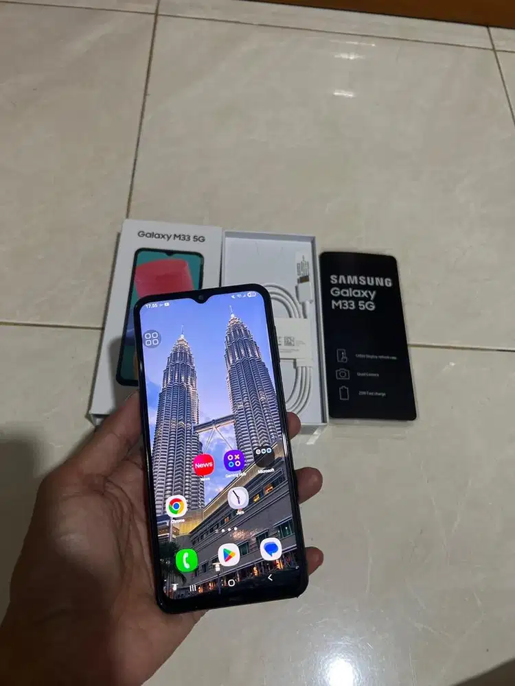 SAMSUNG M33 5G 8/128GB Full sett