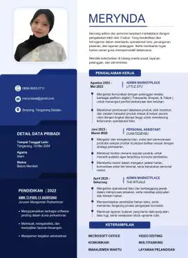 CARI PEKERJAAN ADMIN/PA