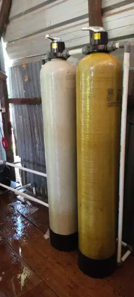servis filter air & pemasangan baru