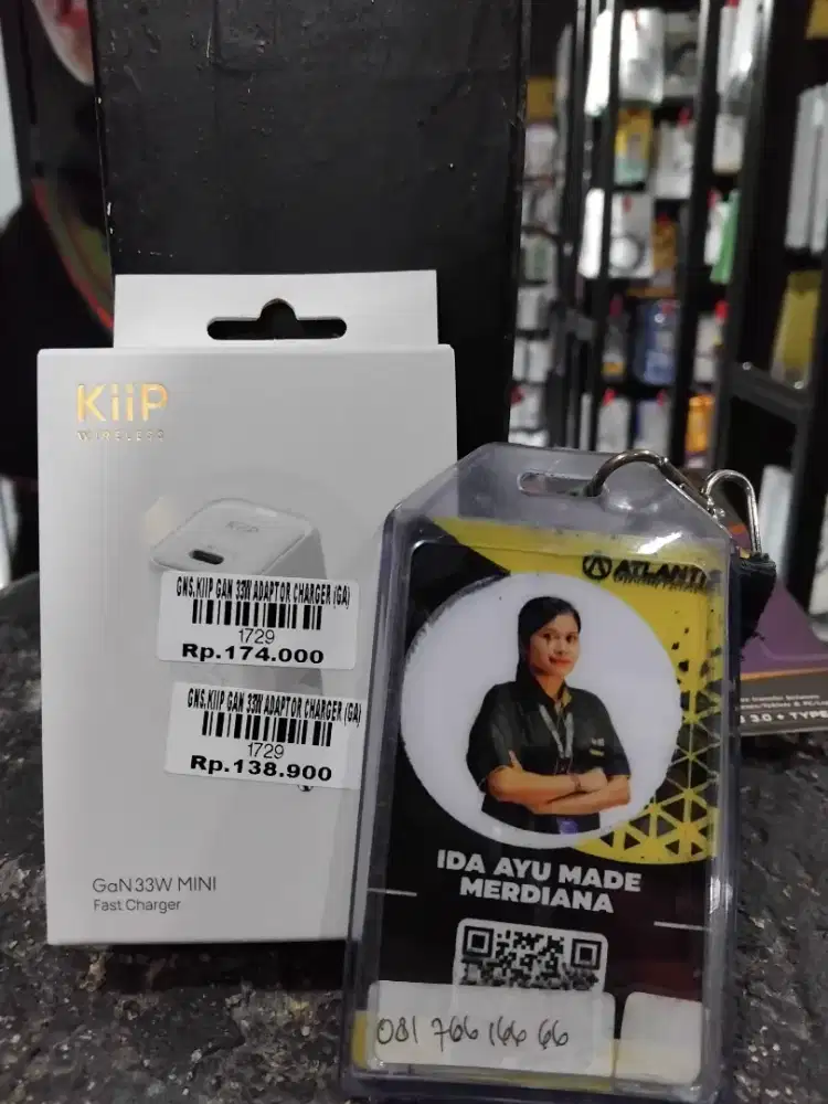 KIIP GAN 33W ADAPTOR CHARGER ATLANTIS DAHSYAT